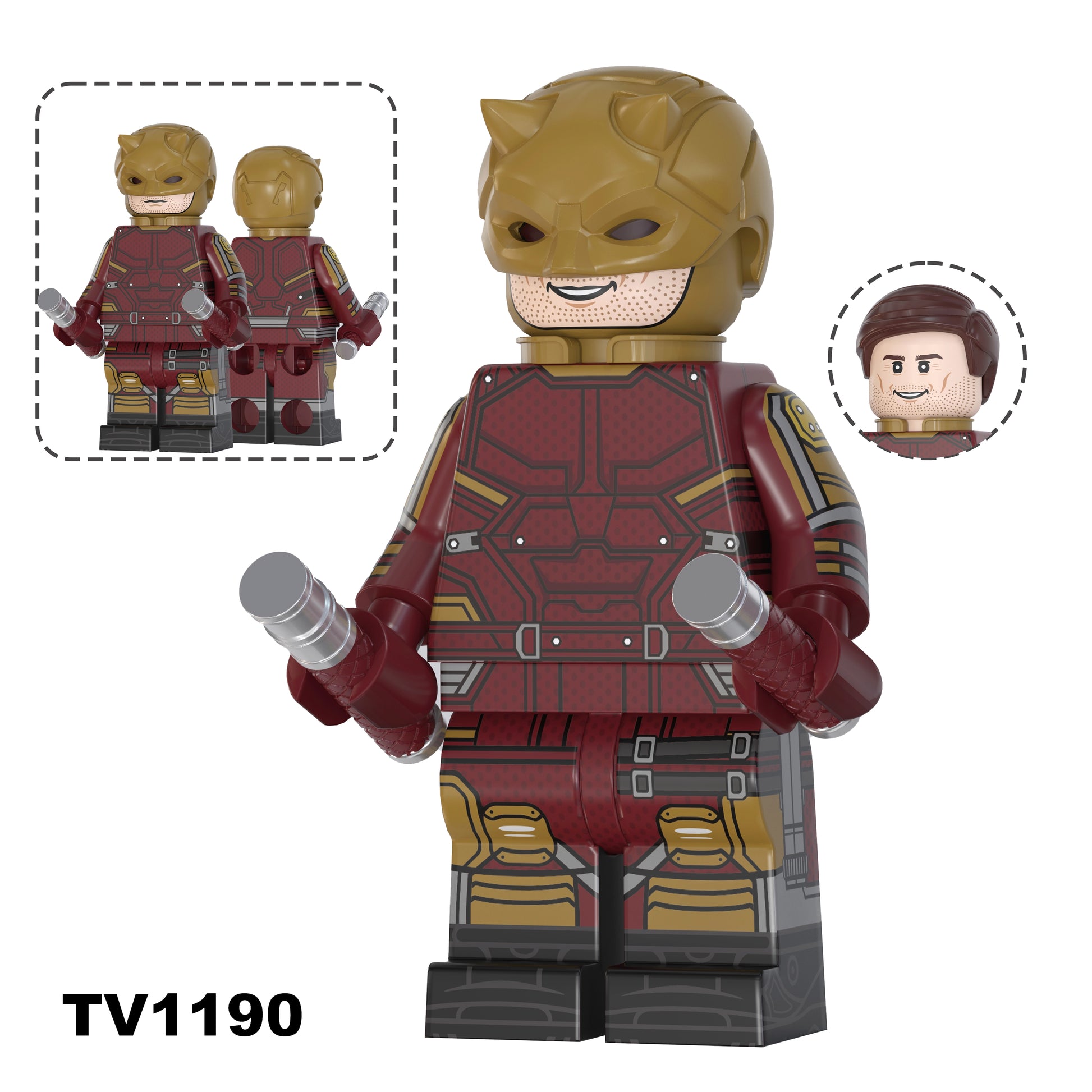TV6223 Daredevil Minifigures