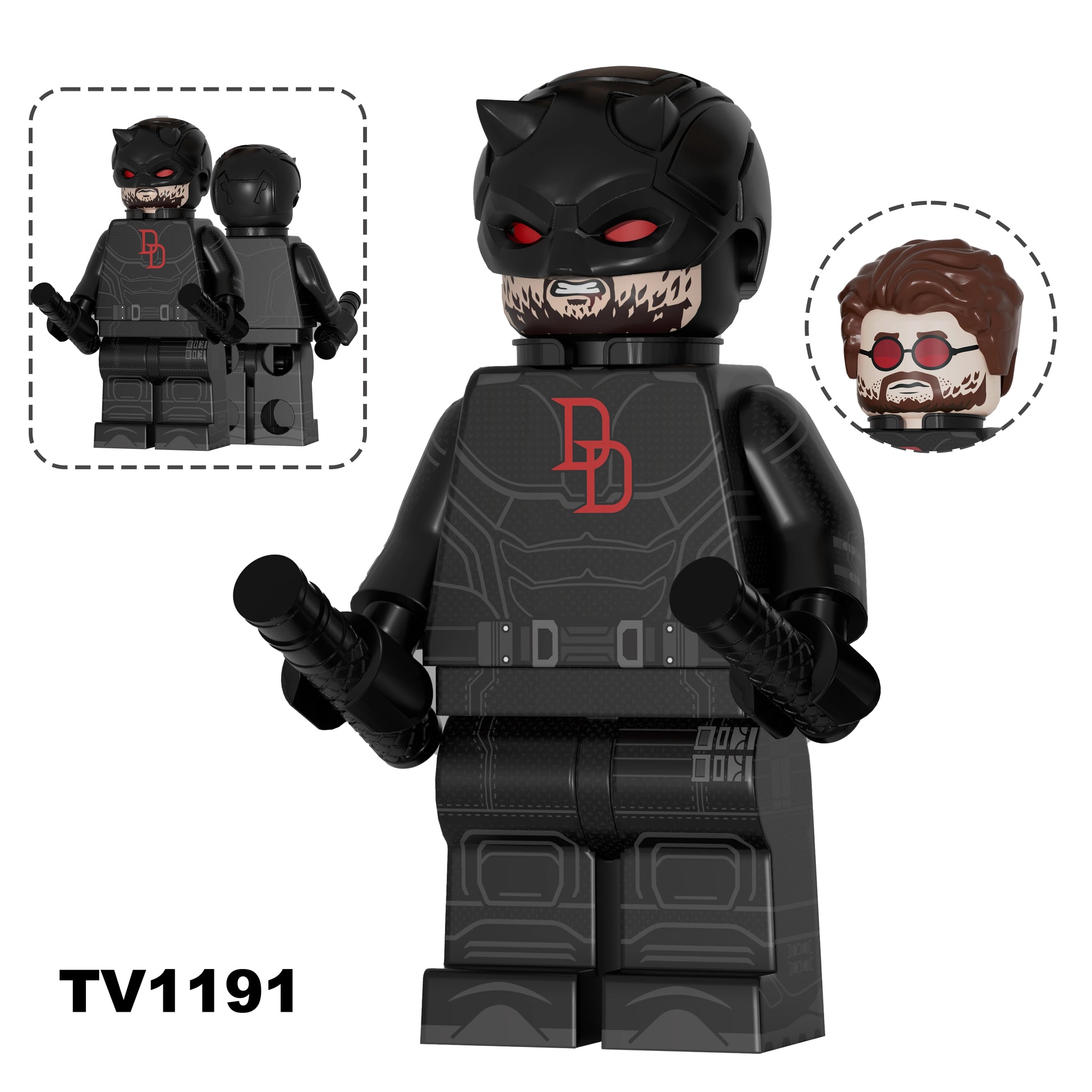 TV6223 Daredevil Minifigures