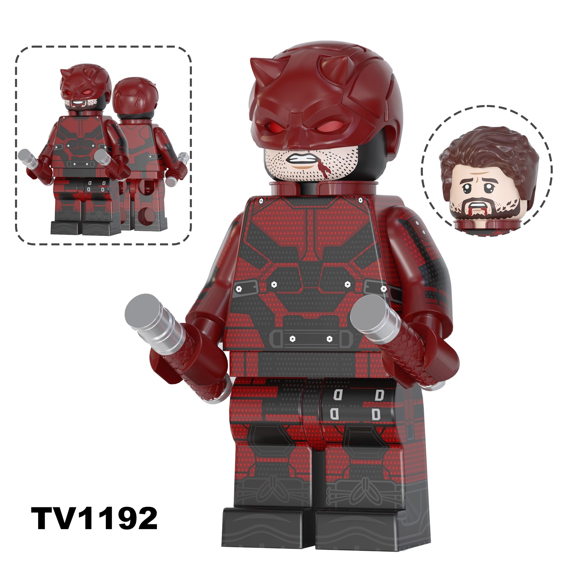 TV6223 Daredevil Minifigures