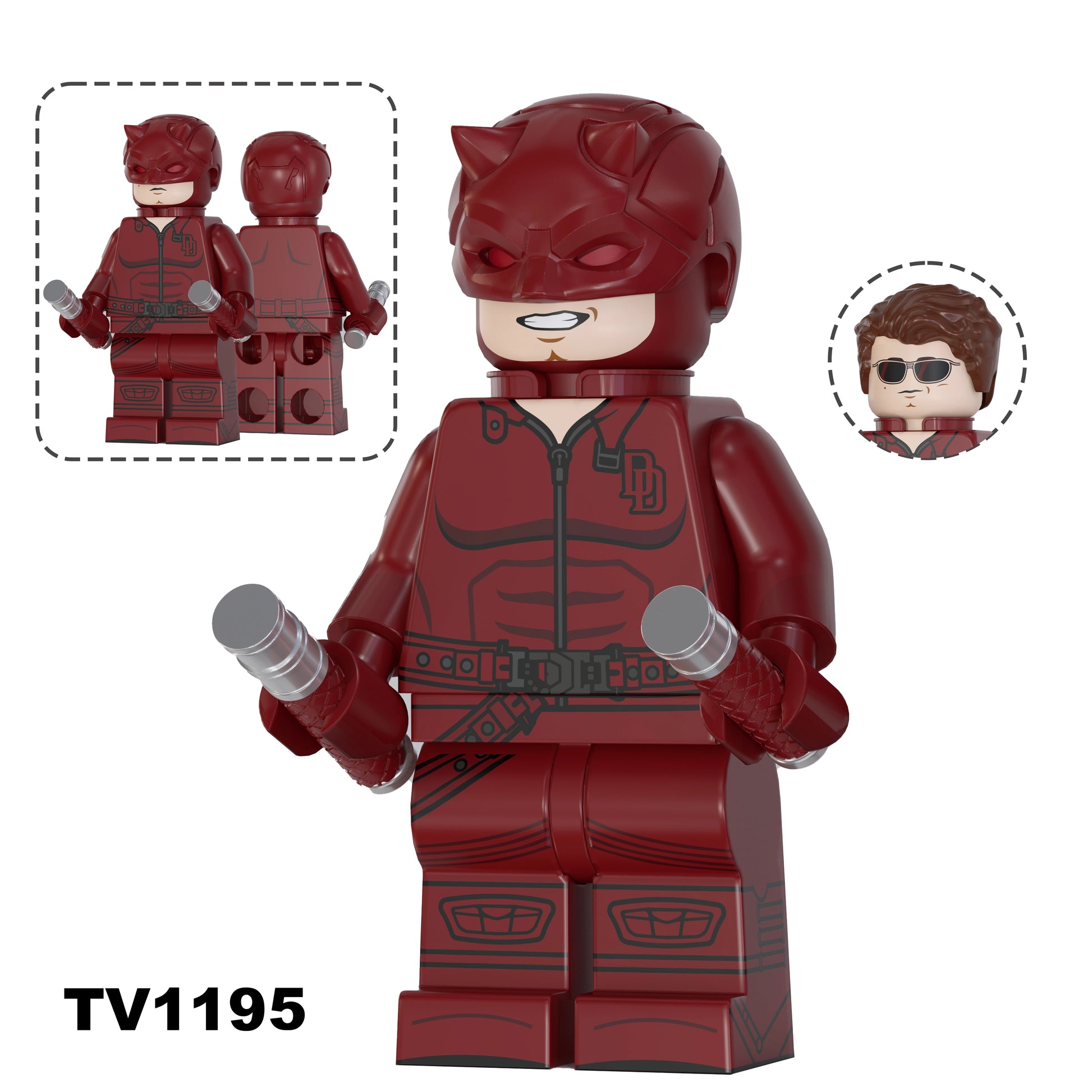TV6223 Daredevil Minifigures