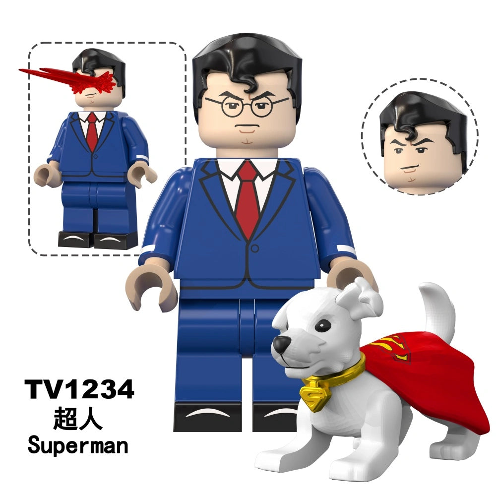 TV6228 DC Superman Minifigures