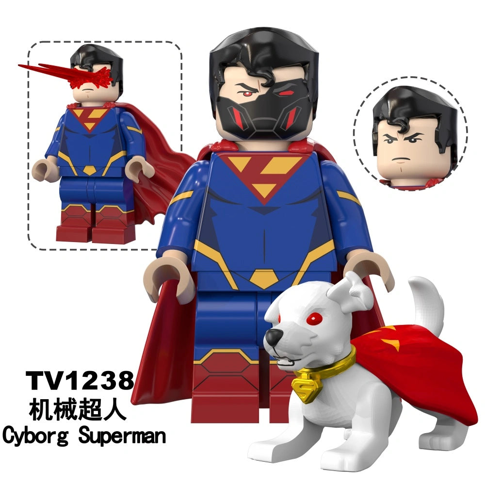 TV6228 DC Superman Minifigures