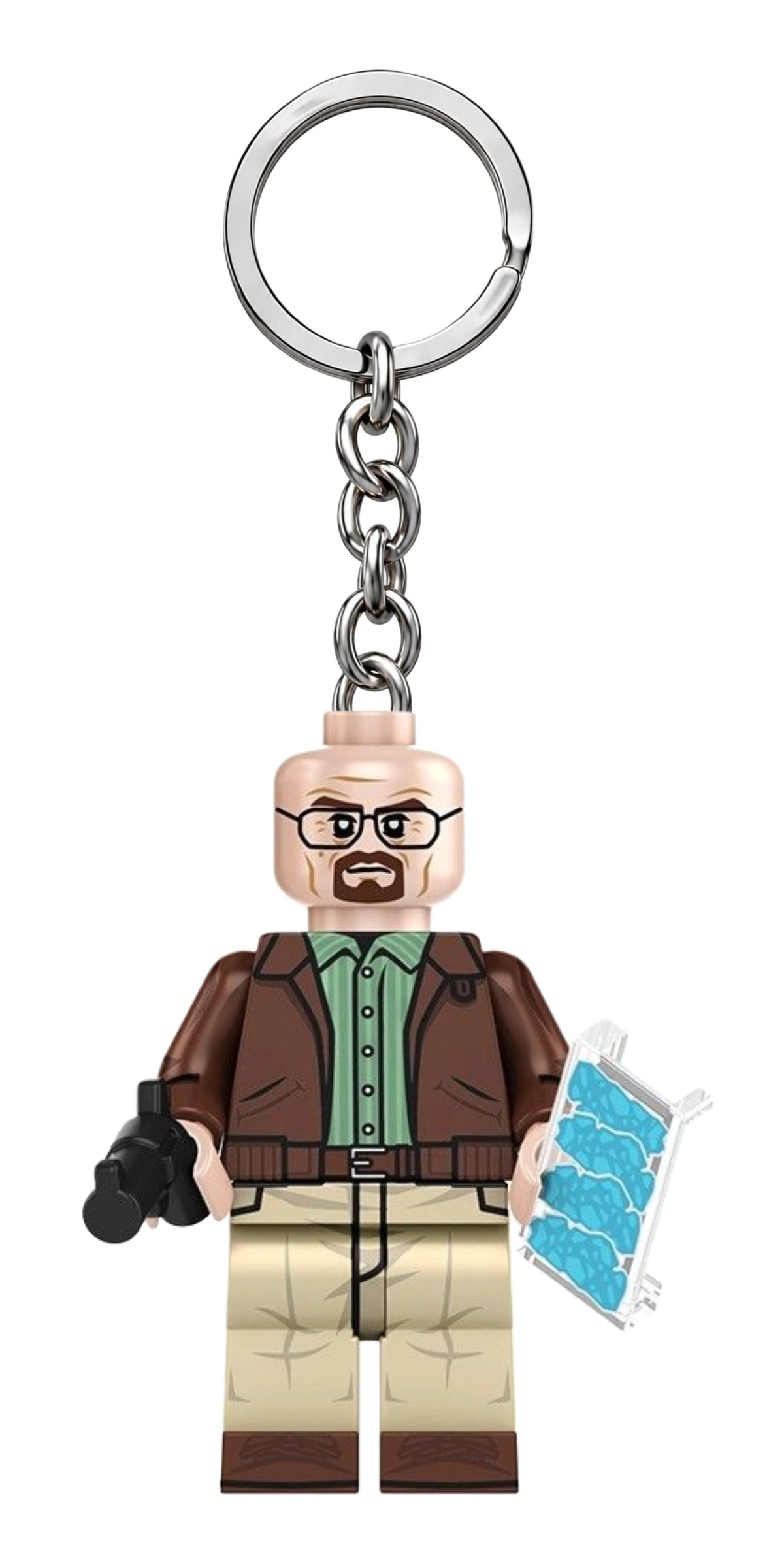Heisenberg & Jesse Pinkman Minifigure Keychains