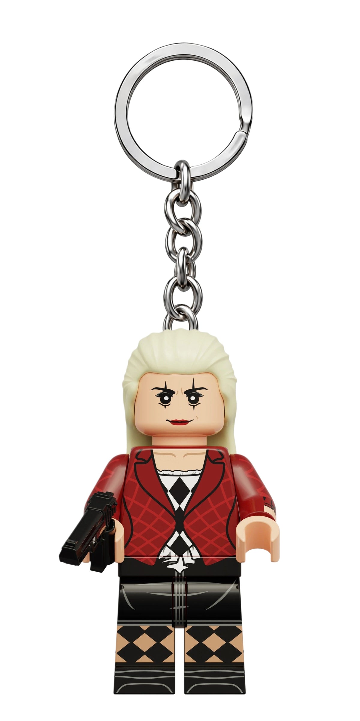 The Joker & Harely Quinn Minifigure Keychains