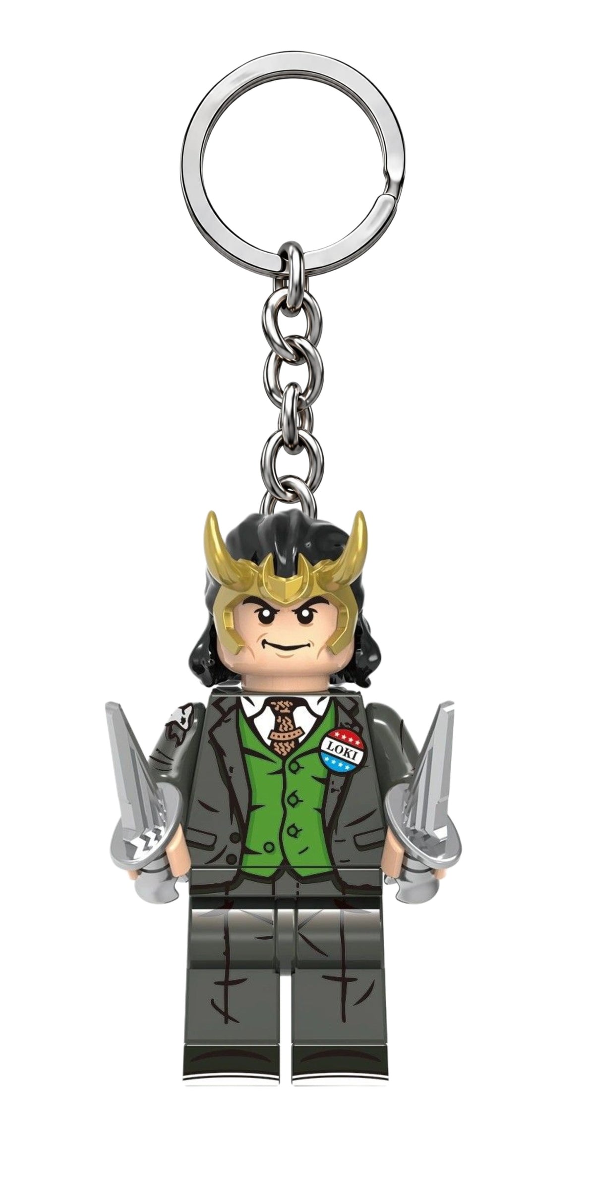 Loki Minifigure Keychains