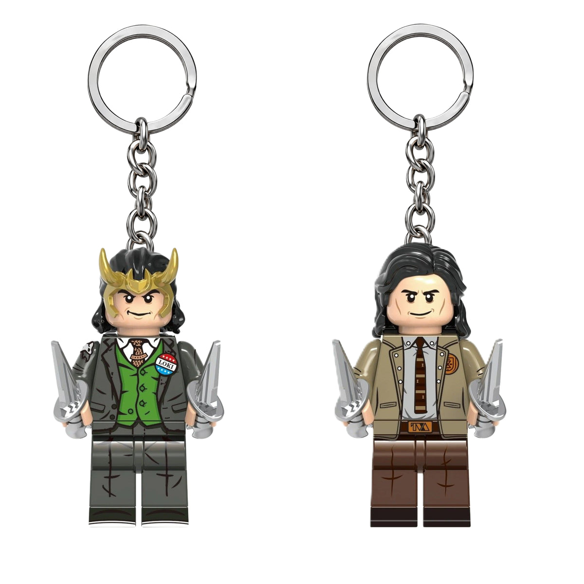 Loki Minifigure Keychains