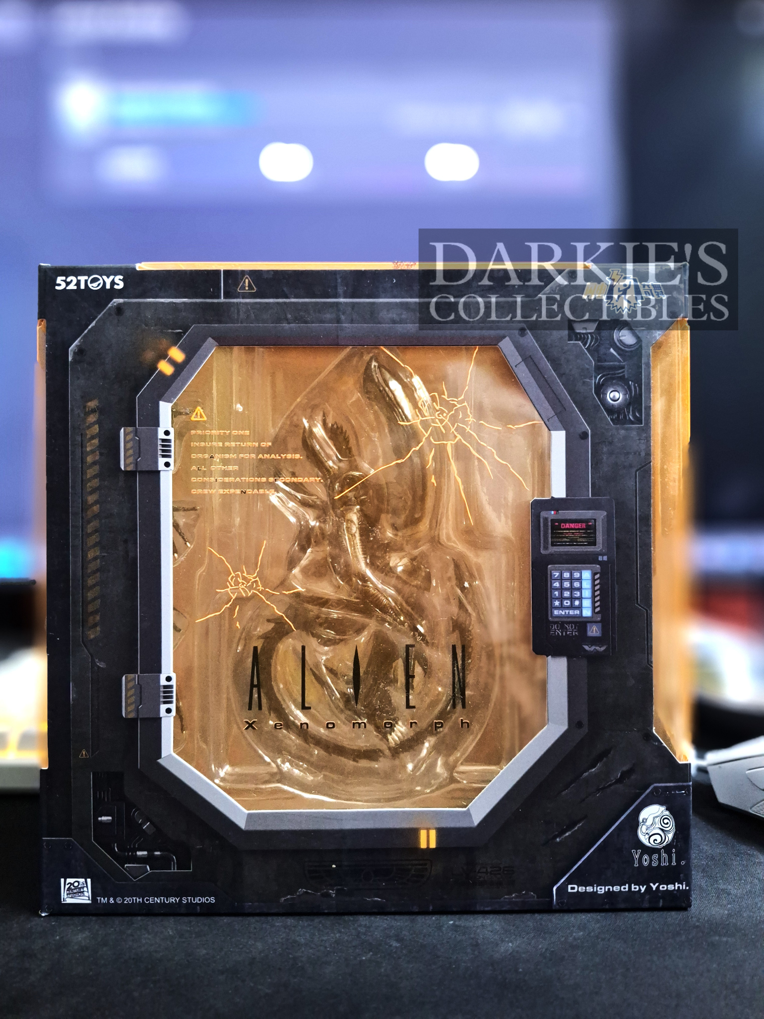 [In-Stock] 52Toys x Lightning Dance - Alien Xenomorph 1/12 Scale Action Figure