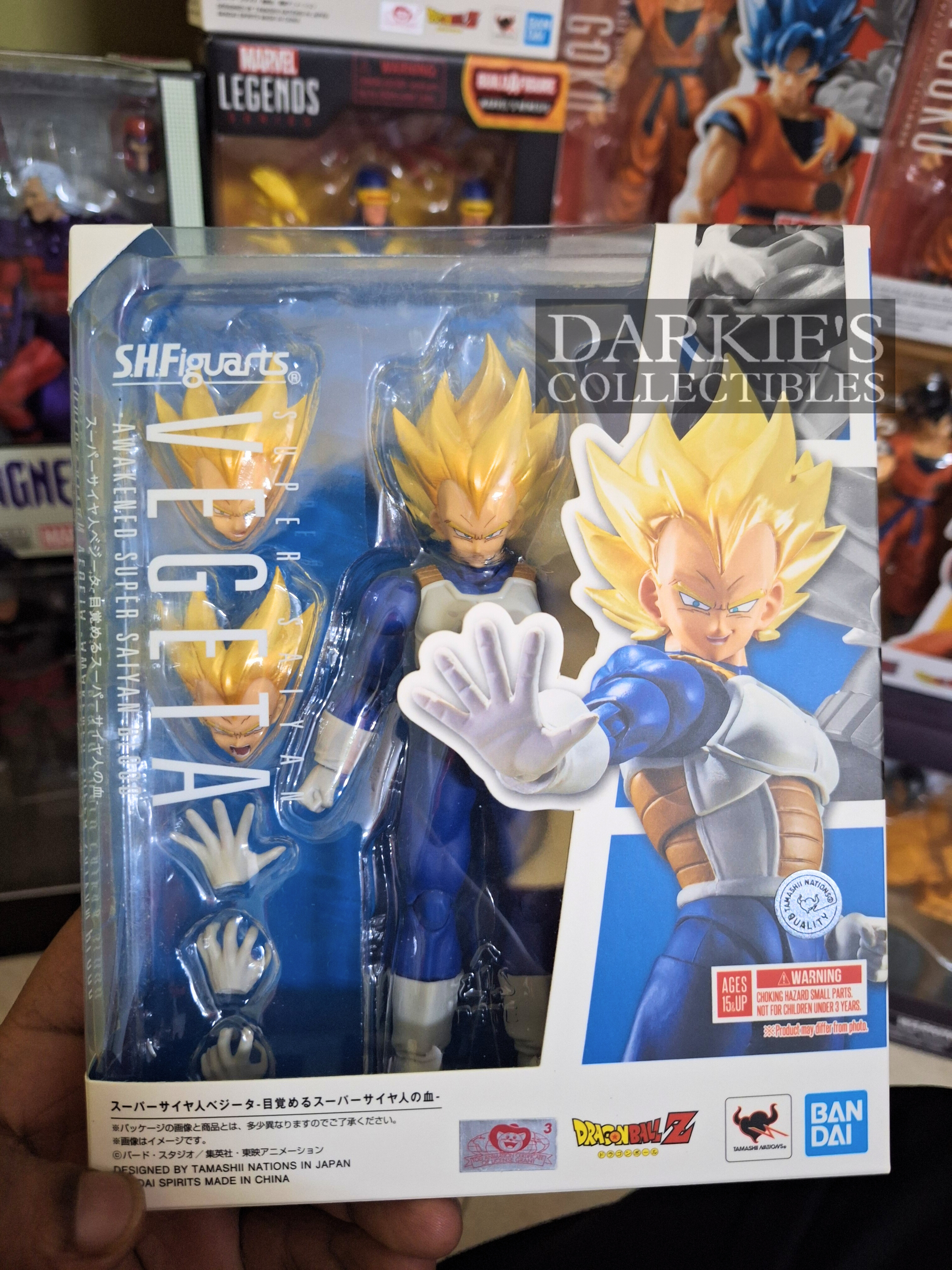 [In-Stock] S.H.Figuarts Super Saiyan Vegeta Awakening Super Saiyan Blood