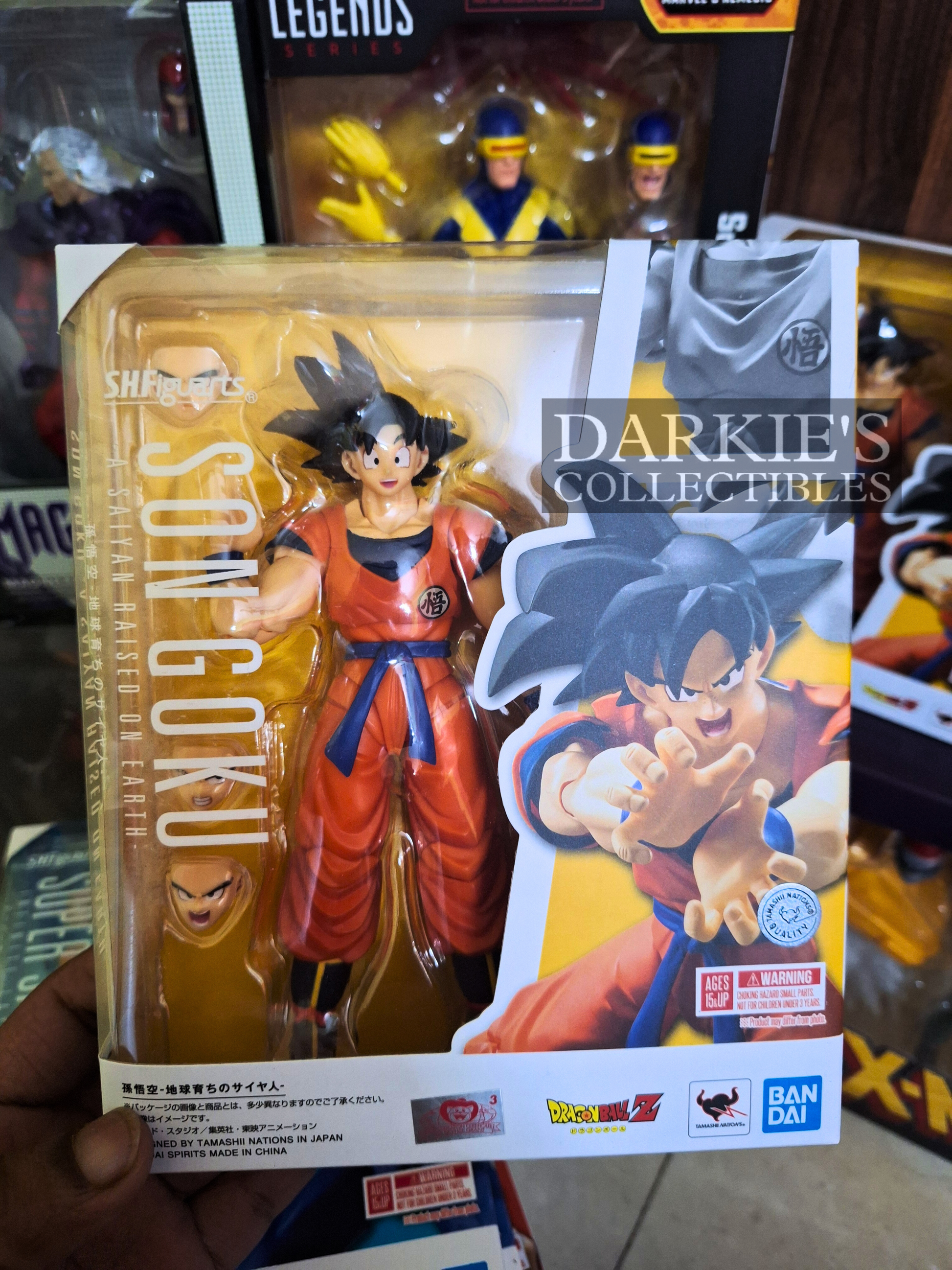 [In-Stock] S.H.Figuarts Son Goku - A Saiyan Raised On Earth