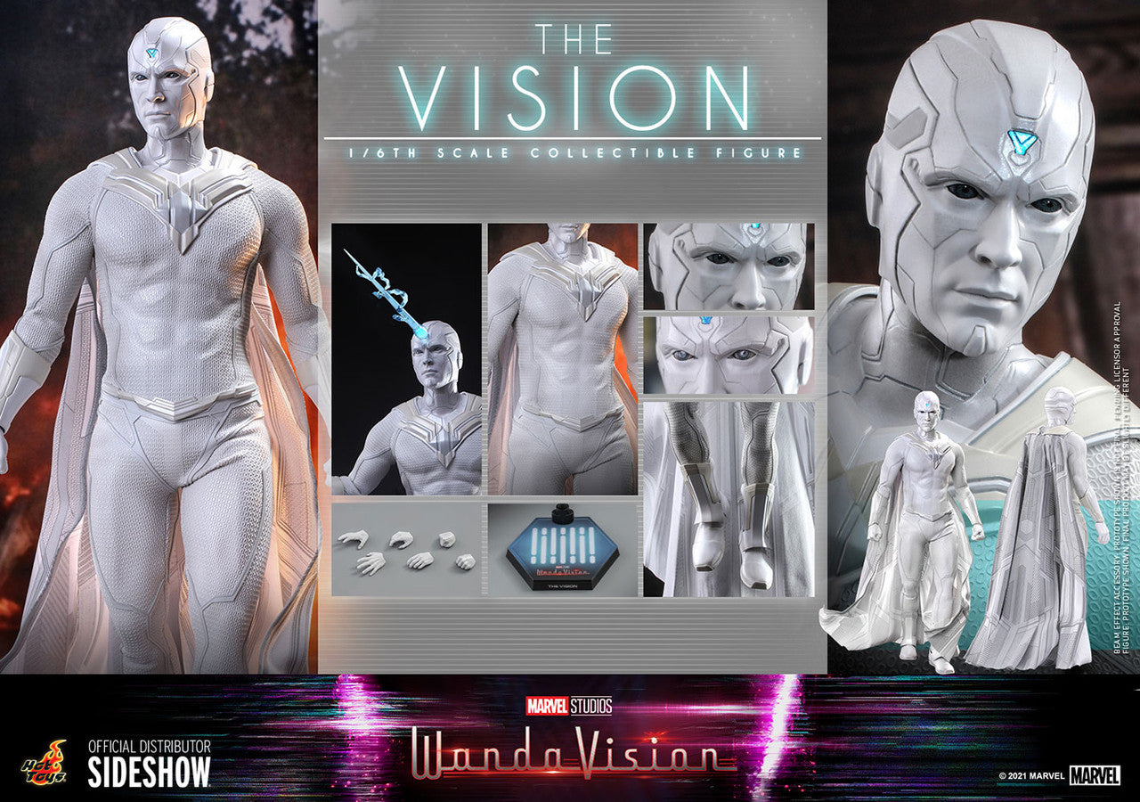 Hot Toys 1/6 White Vision (Ready To Ship)