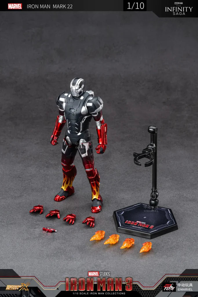 ZD Toys Iron Man MK 22 Action Figure 1/10 Scale