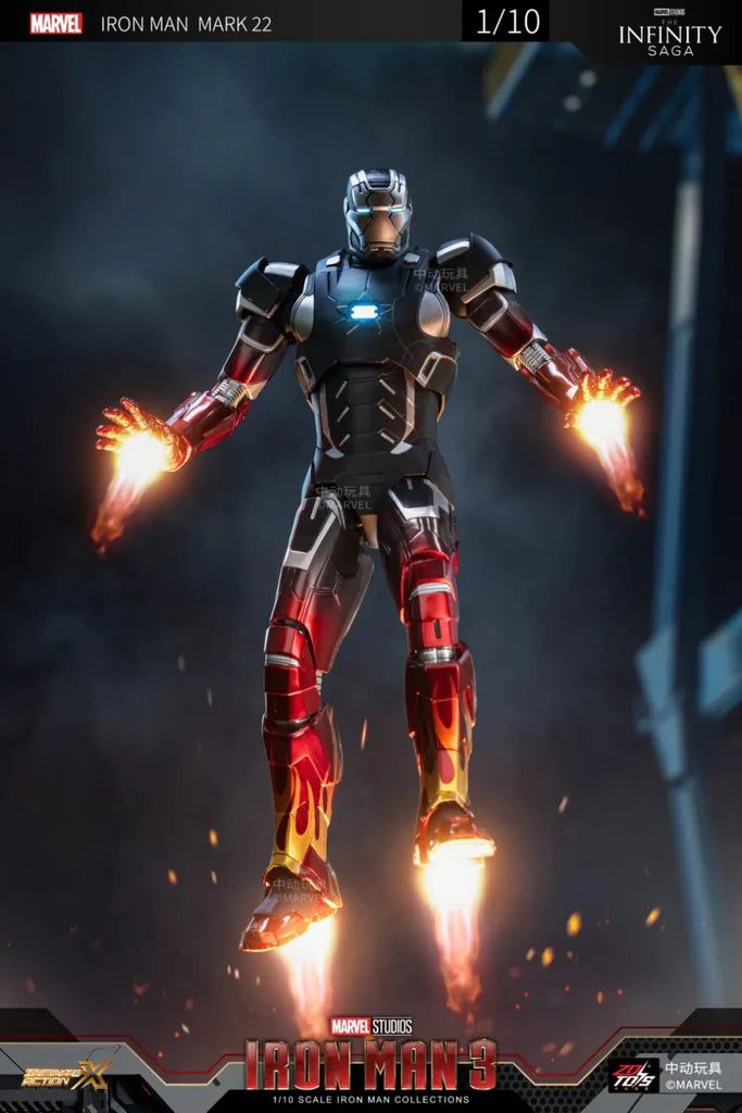 ZD Toys Iron Man MK 22 Action Figure 1/10 Scale