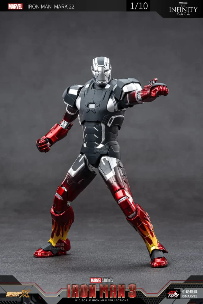 ZD Toys Iron Man MK 22 Action Figure 1/10 Scale