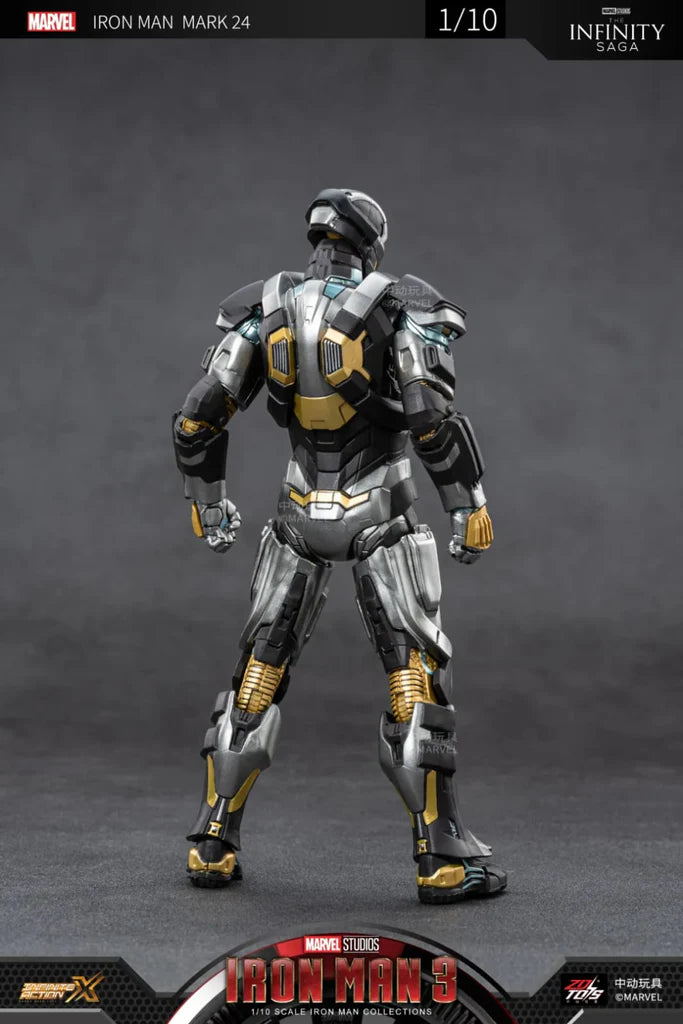 ZD Toys Iron Man MK 24 Action Figure 1/10 Scale