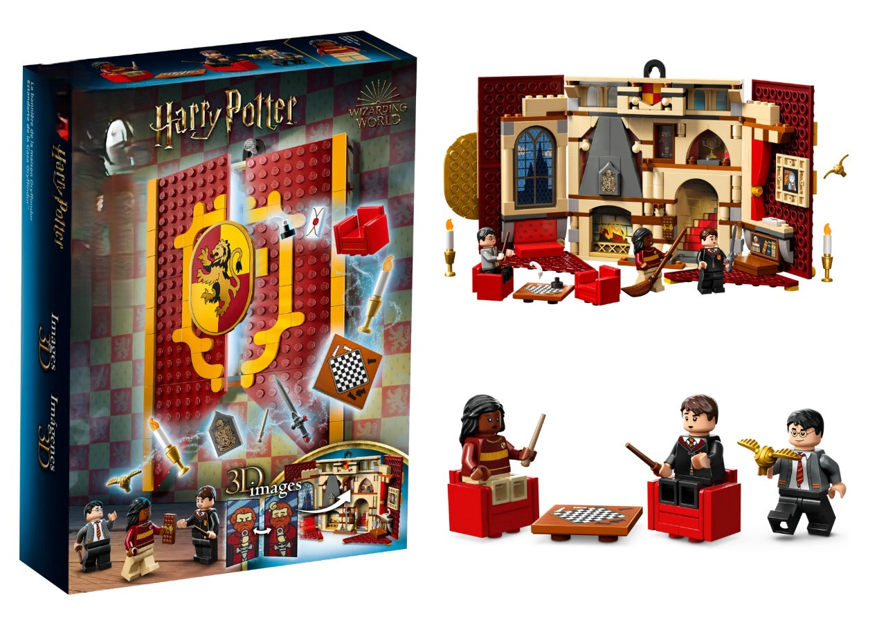 Harry Potter House Banner MOC Building Sets