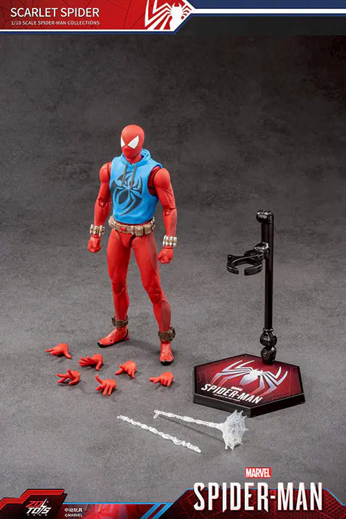 ZD Toys Scarlet Spider 1/10 Scale Action Figure