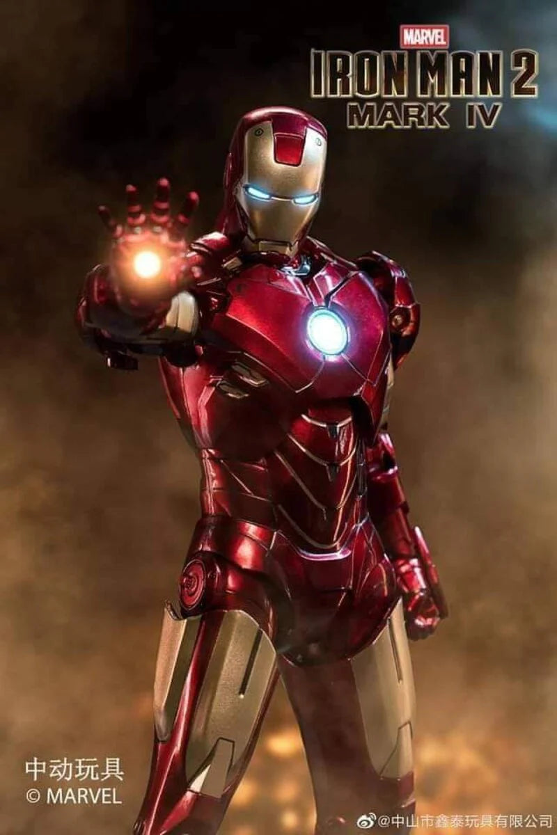 ZD Toys Iron Man MK 4 Action Figure 1/10 Scale