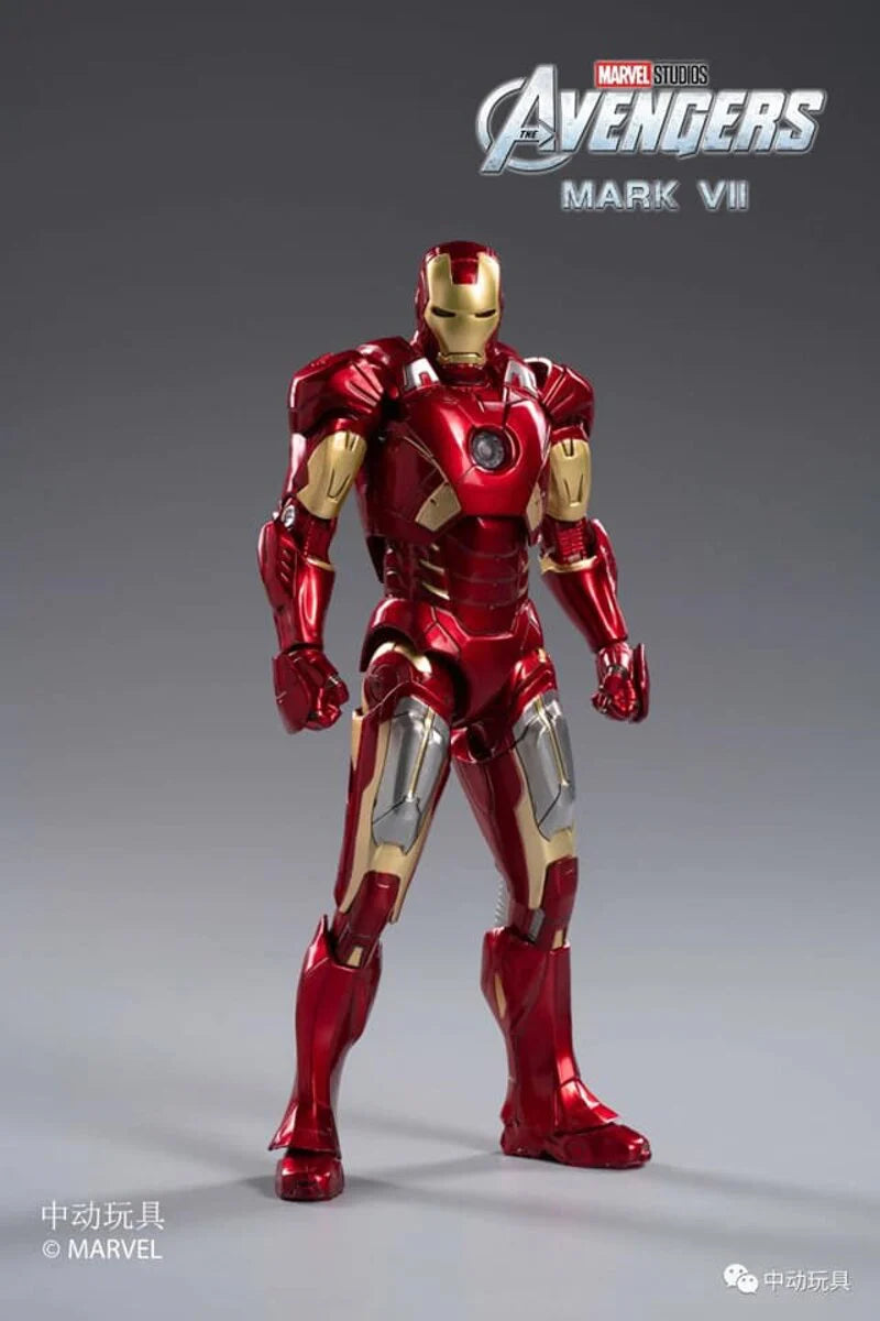ZD Toys Iron Man MK 7 Action Figure 1/10 Scale