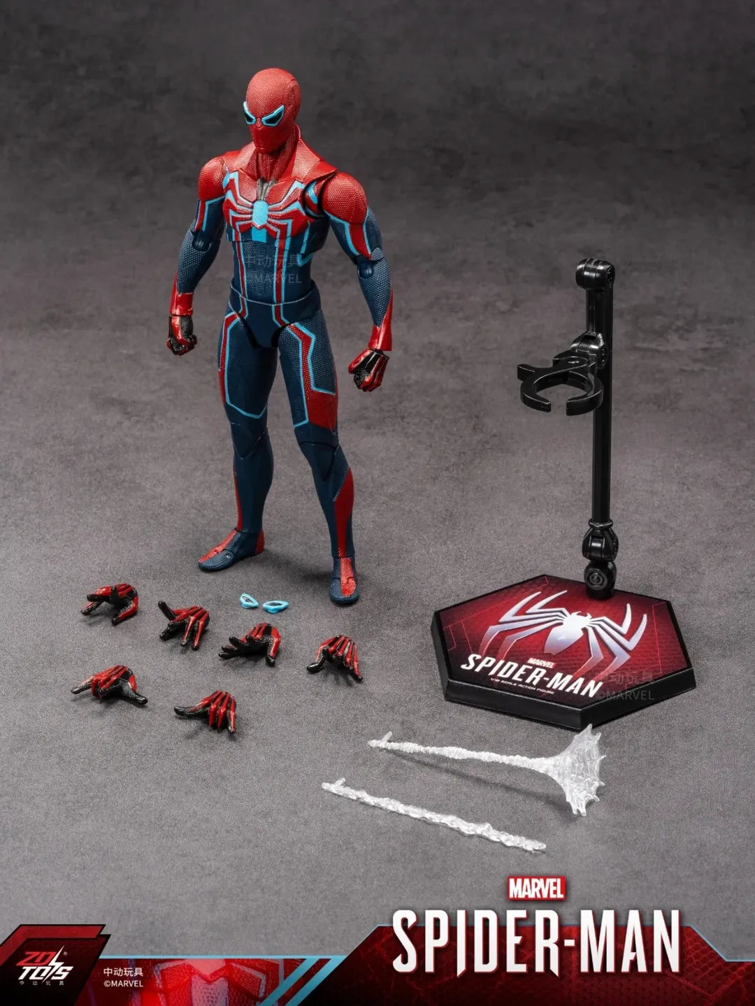ZD Toys Spider-Man: Velocity Suit 1/10 Scale Action Figure
