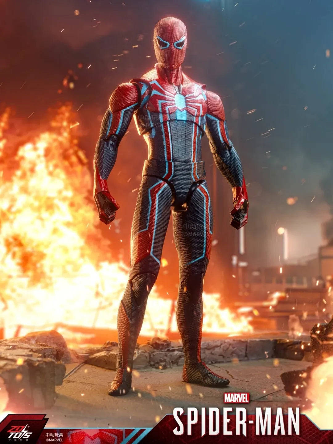 ZD Toys Spider-Man: Velocity Suit 1/10 Scale Action Figure