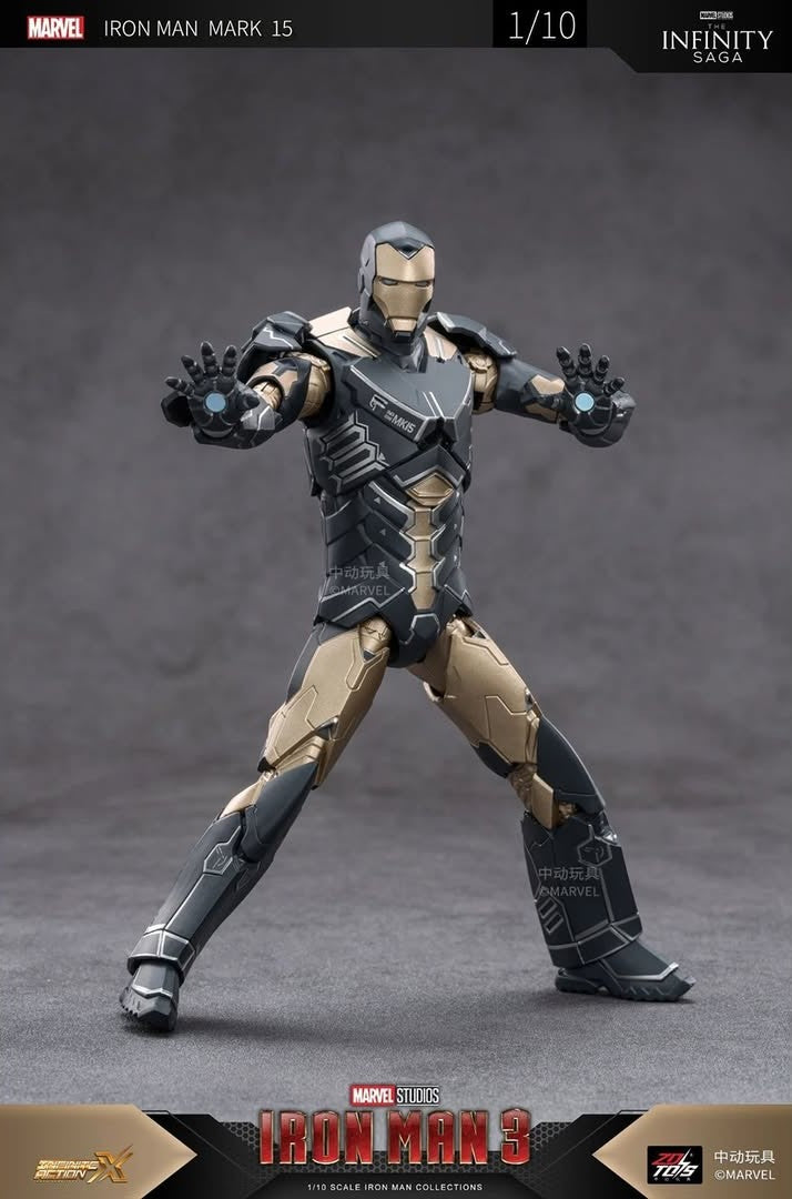 ZD Toys Iron Man MK 15 Action Figure 1/10 Scale