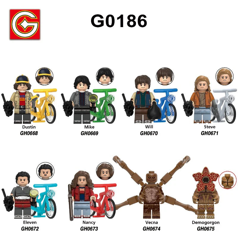 G0186 Stranger Things Series Minifigures