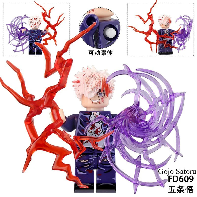 FD607-609 Jujutsu Kaisen minifigures