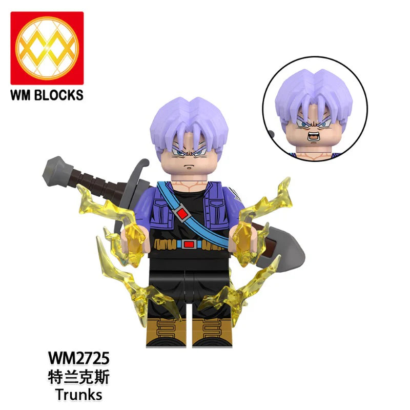 WM6184 Dragon Ball series Minifigures