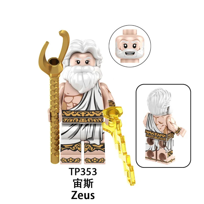 TP1044 Greek Mythology Series Minifigures