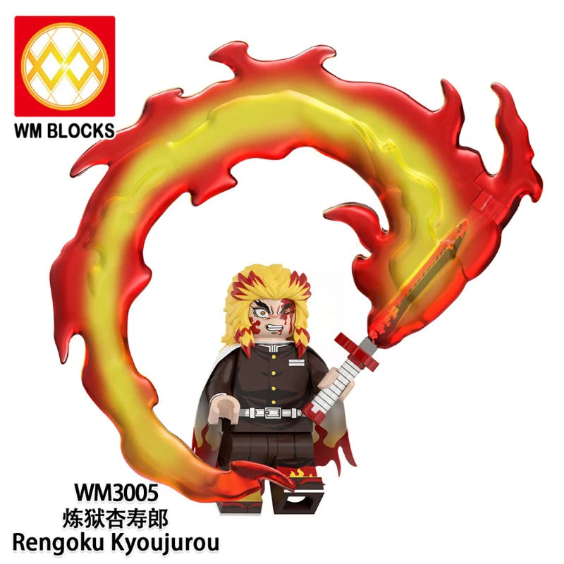 WM6218 Demon Slayer: Kimetsu no Yaiba series minifigures