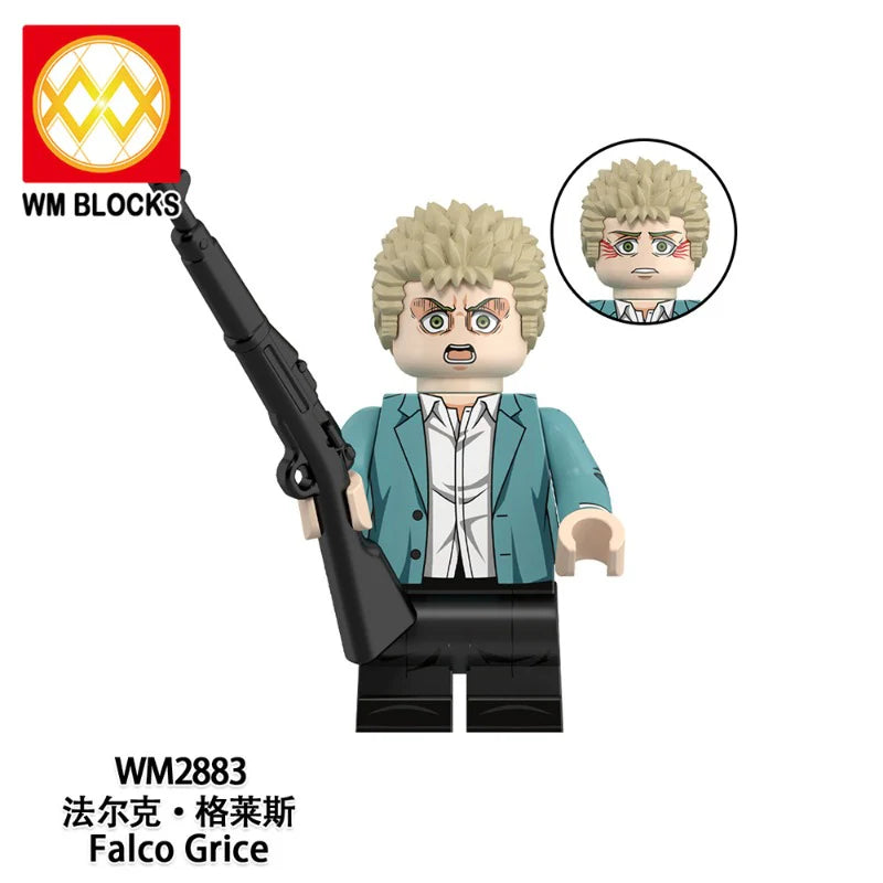 WM6204 Attack on Titan Series Minifigures