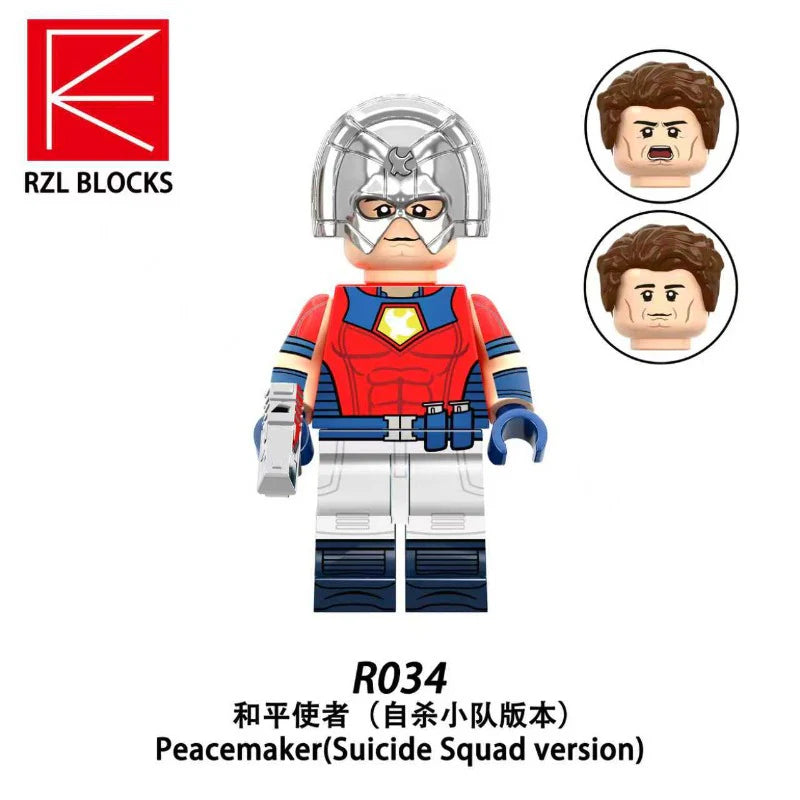 RZL007 + RZL008 Suicide Squad Peacemaker Series Minifigures