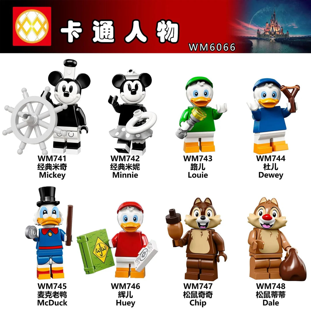 WM6066 Cartoon Character Minifigures