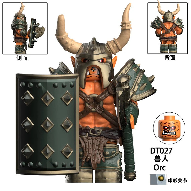 DT8905 World of Warcraft Series Orc Minifigures