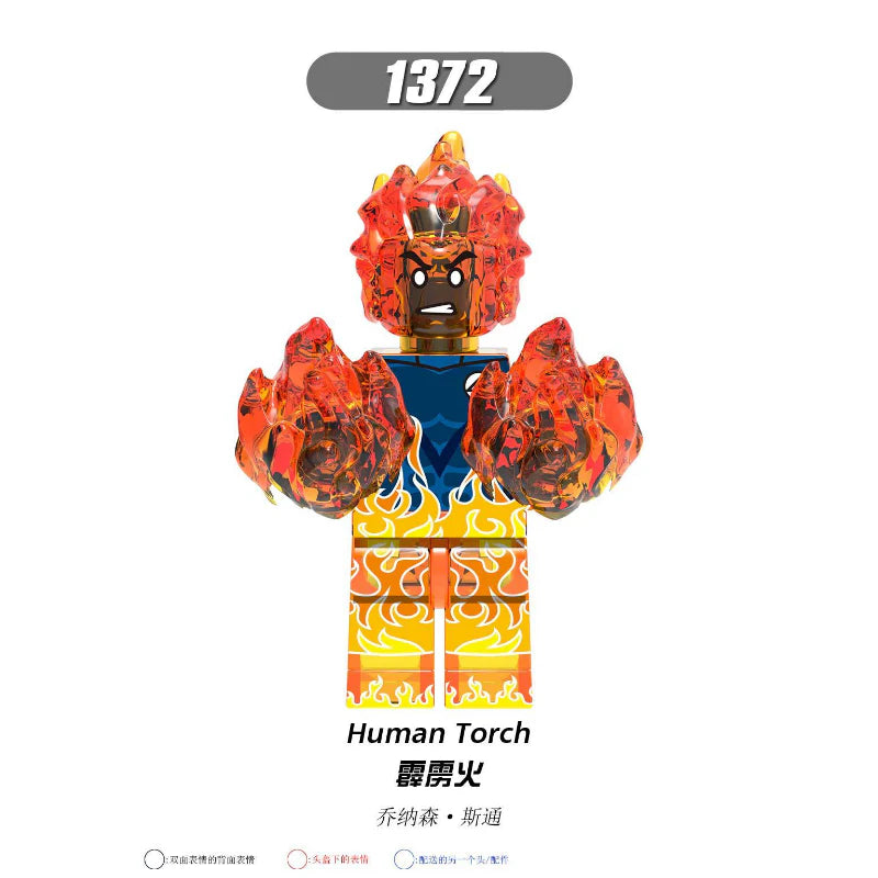 X0271 Superhero Series Minifigures