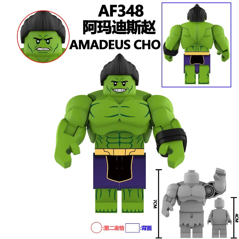 AF348-351 Superhero Series Hulk Minifigures