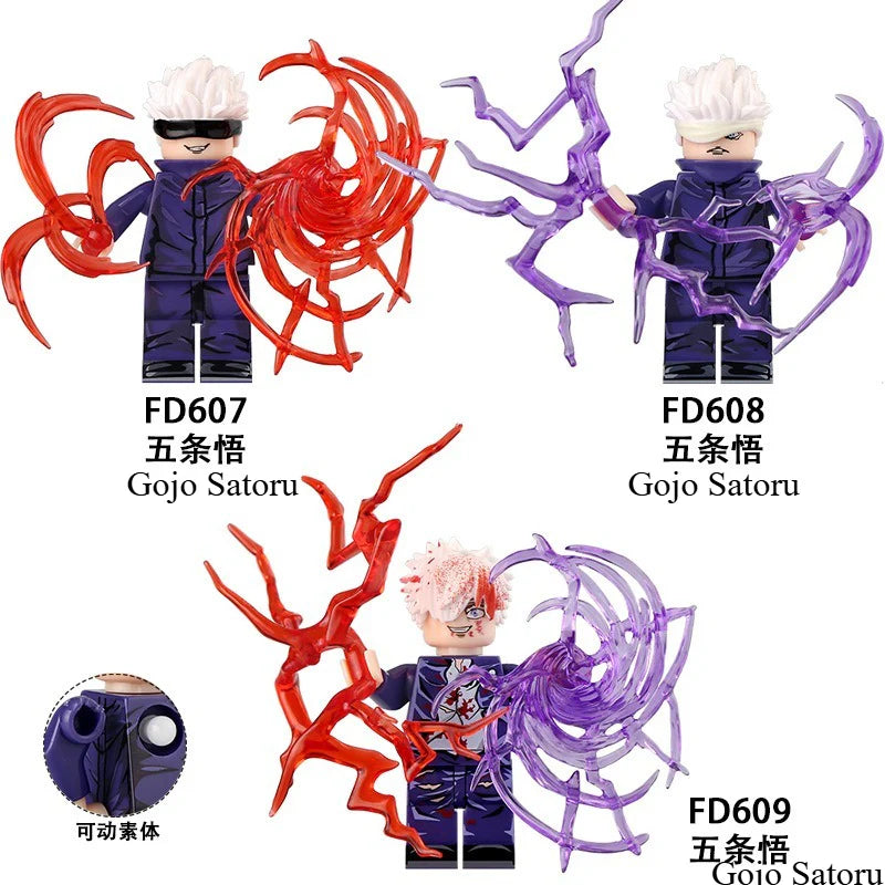 FD607-609 Jujutsu Kaisen minifigures