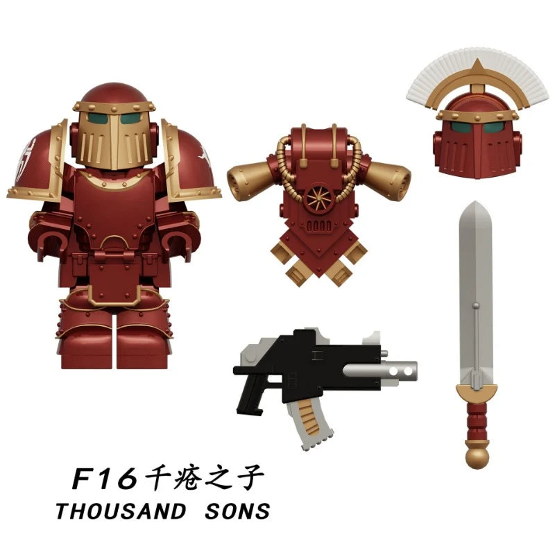 F16-18 Warhammer 40,000 Minifigures