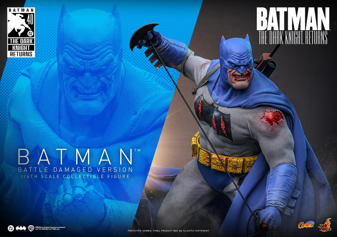 Hot Toys 1/6 Batman (Battle Damaged Version)