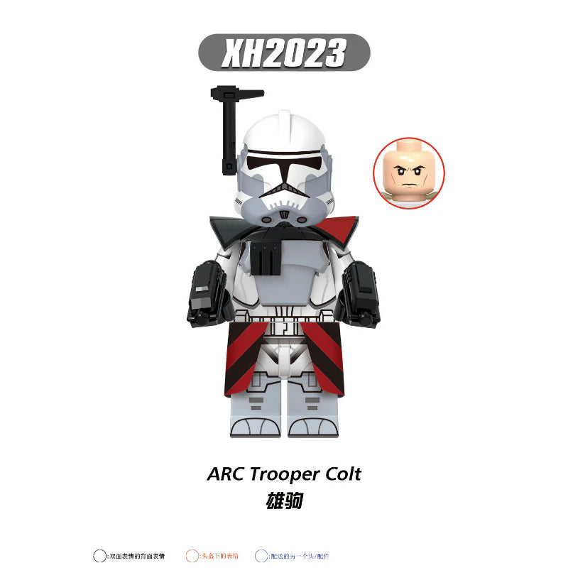 X0351 Star Wars Series Commander of the Clone Soldier Corps Minifigures