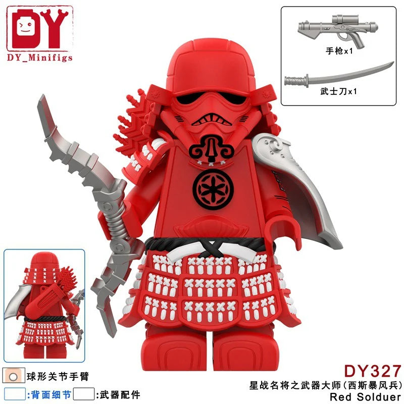 DY325-330 Star Wars Samurai Soldier Series Storm Warrior Minifigures
