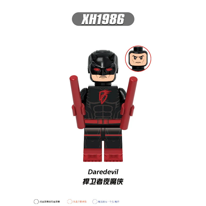 X0346 Superhero Series Daredevil Minifigures