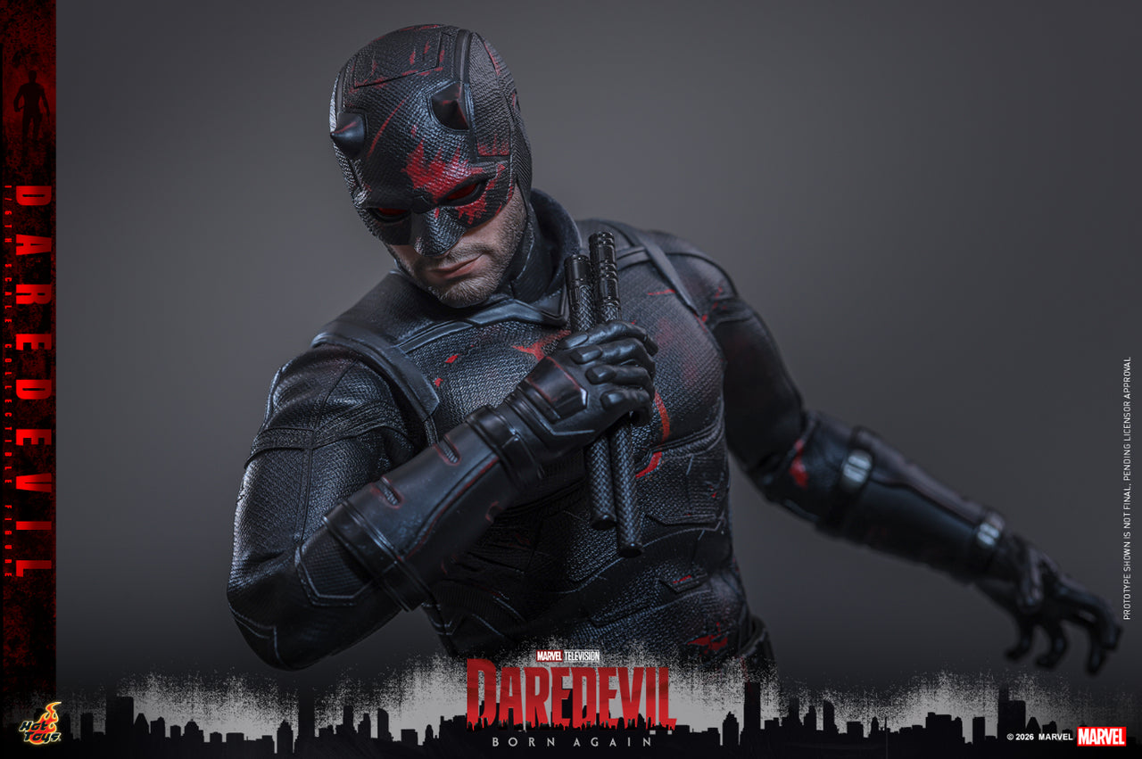 Hot Toys 1/6 Daredevil Born Again S2 Black Suit
