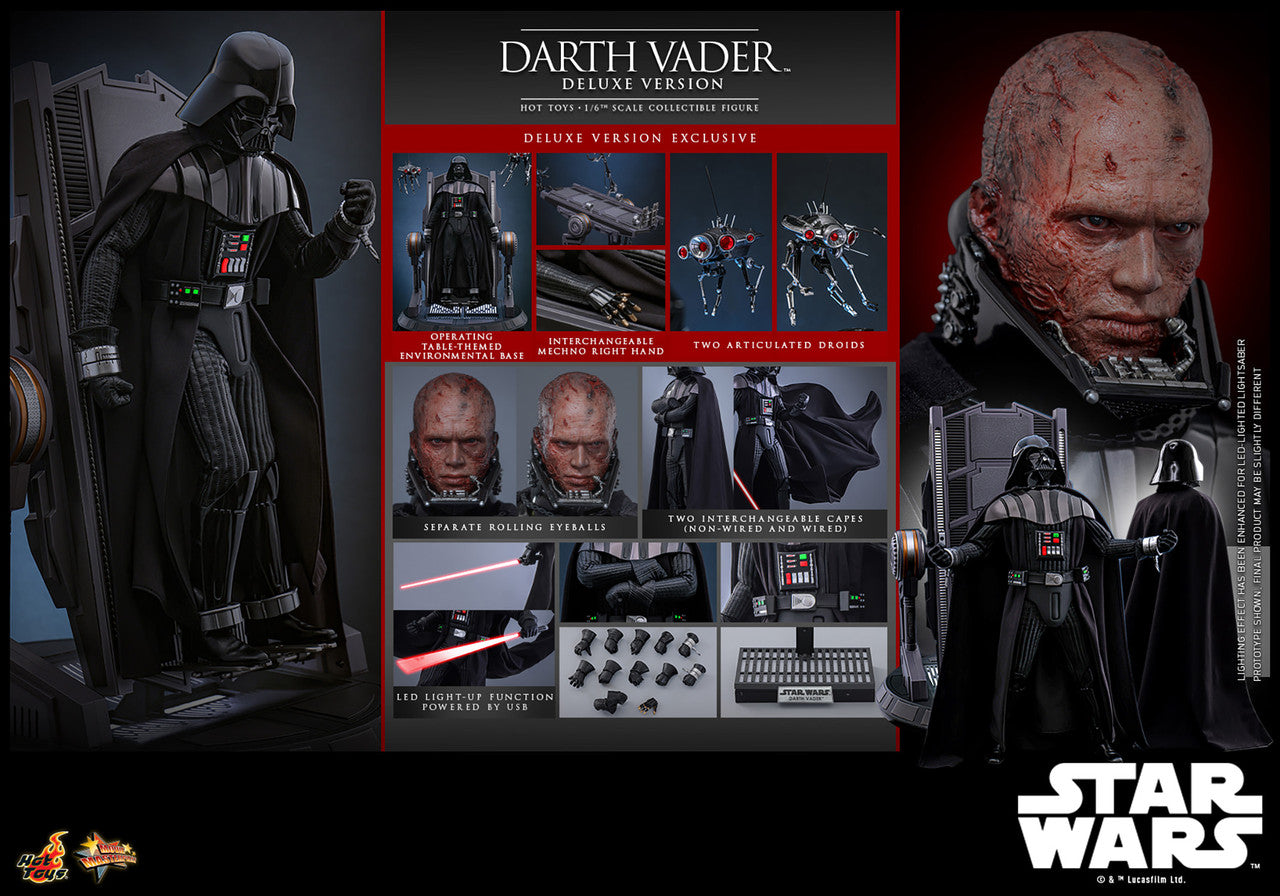Hot Toys 1/6 Darth Vader Revenge of Sith Deluxe