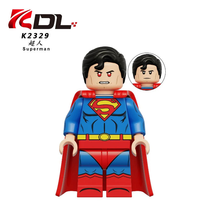 KDL851 Superhero Series Batman Mechanical Superman Minifigures