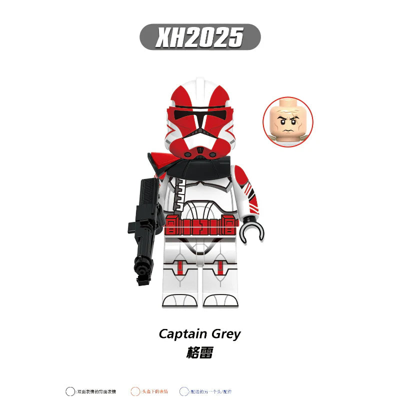 X0351 Star Wars Series Commander of the Clone Soldier Corps Minifigures