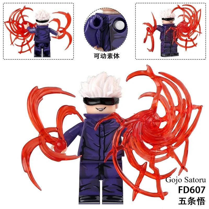 FD607-609 Jujutsu Kaisen minifigures