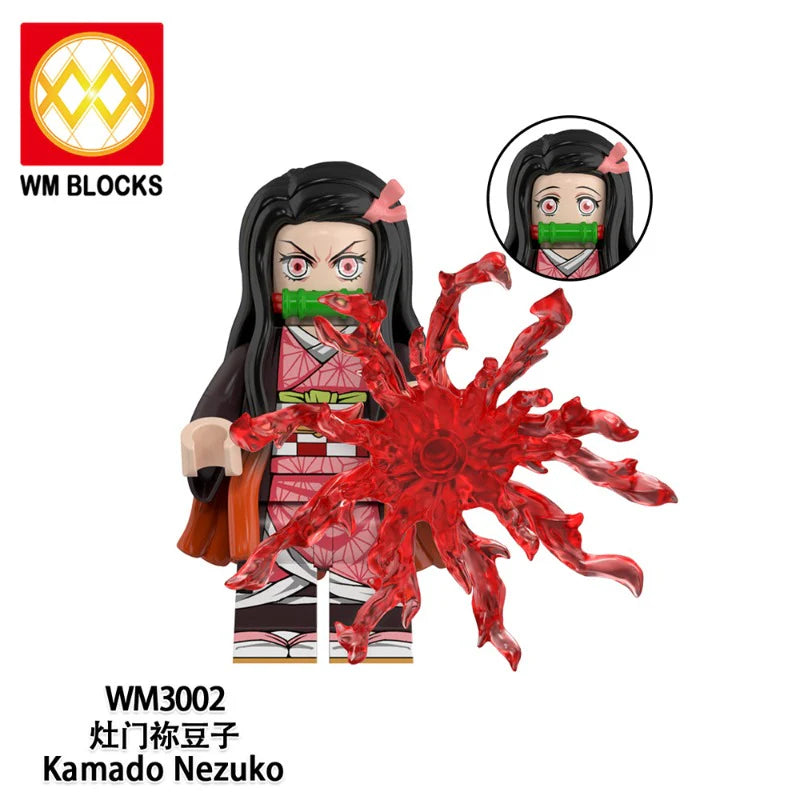 WM6218 Demon Slayer: Kimetsu no Yaiba series minifigures