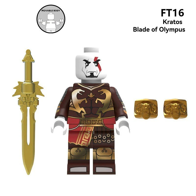 FT16-19 God of War Kratos Minifigures