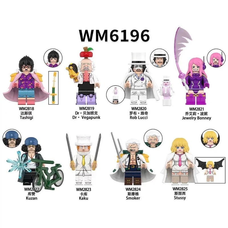 WM6196 One Piece Minifigures